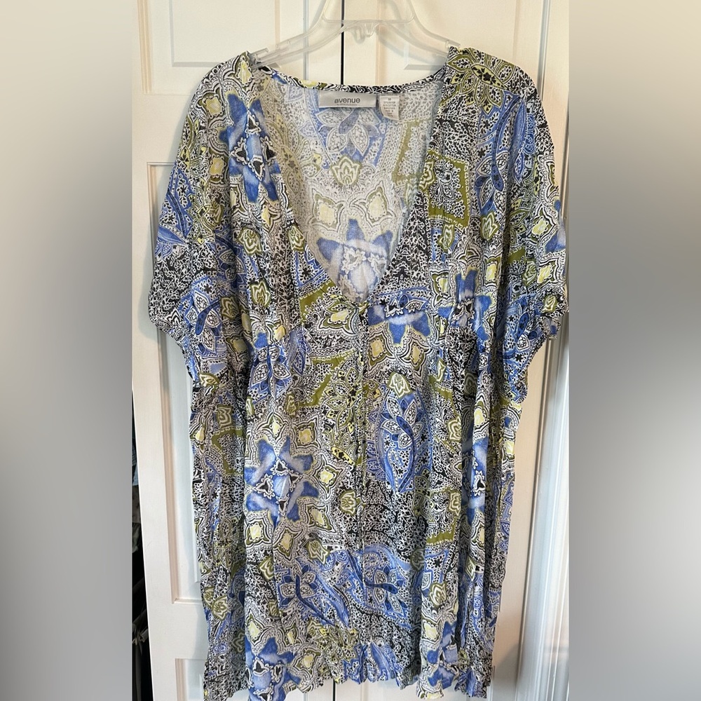 Avenue by Jessica London Swim Cover-Up Size 18 NWOT